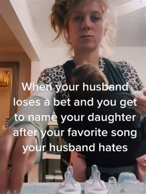 husband loses bet